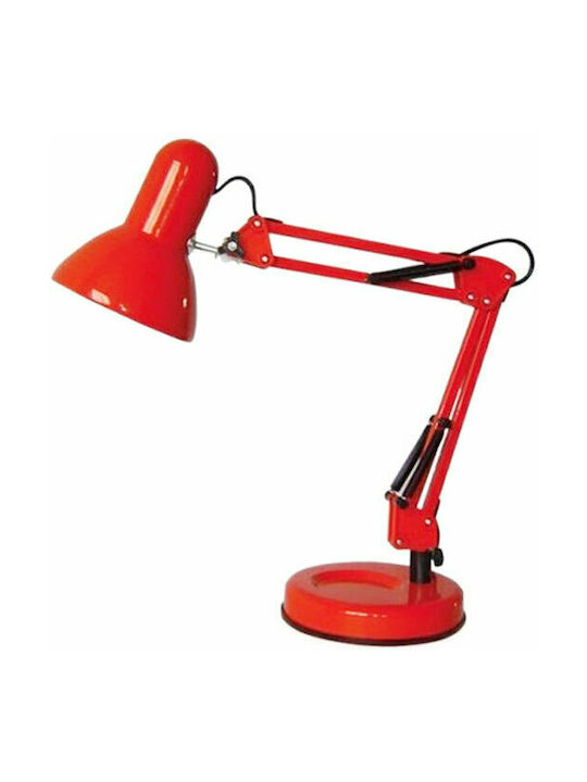 Next Office Lamp with Foldable Arm for Socket E27 in Red Color