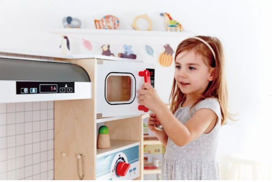 Hape Children's Kitchen All in 1 Kitchen made of Wood for 3+ years Years 14pcs