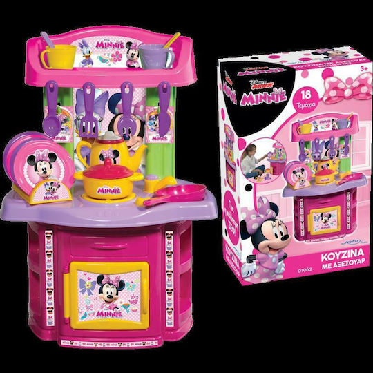 Dede Minnie Chef Kitchen Set Minnie για 3+ Ετών 18τμχ