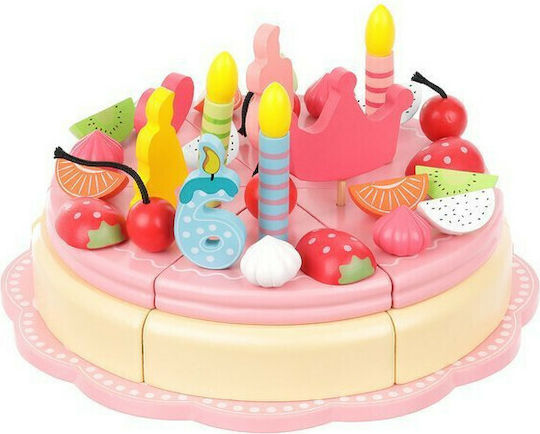 Birthday Cake made of Wood 48pcs
