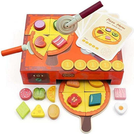 Top Bright Cuptor cu Pizza din Lemn pentru 3+ Ani 40 Bucăți
