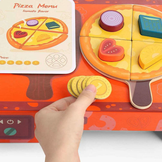 Top Bright Cuptor cu Pizza din Lemn pentru 3+ Ani 40 Bucăți