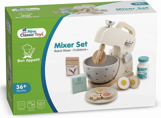 New Classic Toys Μίξερ από Ξύλο για 3+ Ετών
