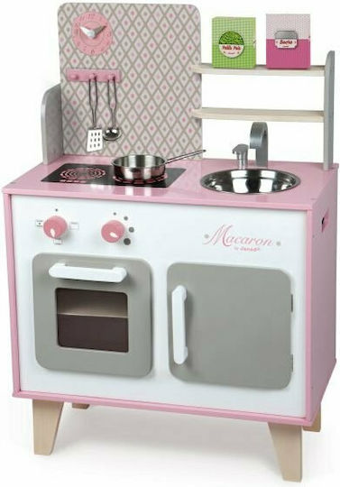Janod Κουζίνα Macaron Cooker από Ξύλο για 3+ Ετών 78 εκ.