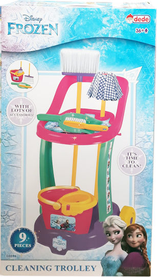 Dede Cleaning Trolley Frozen για 3+ Ετών