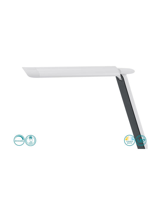 Eglo Sellano LED Φωτιστικό Γραφείου Αναδιπλούμενο σε Λευκό Χρώμα