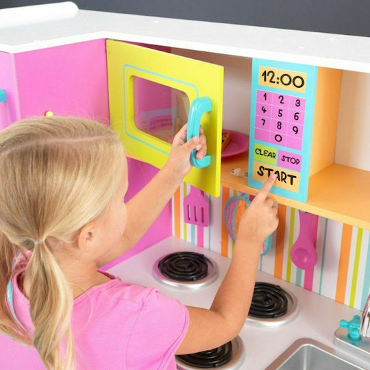 Kidkraft Deluxe Big & Bright Wooden Kitchen For 3+ Years 110 cm