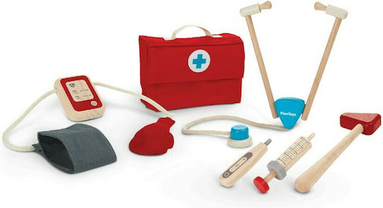 Plan Toys Kids Medical Set Made of Wood for Ages 3 and Up