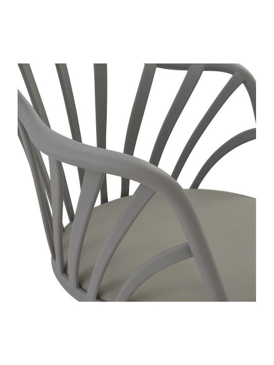 Anais Stühle Speisesaal Gray 1Stück 60x61x85.5cm