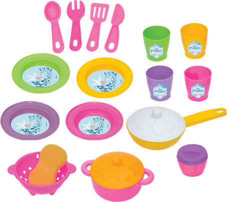 Dede Dish Drainer Set Frozen για 3+ Ετών 21τμχ (Διάφορα Σχέδια)