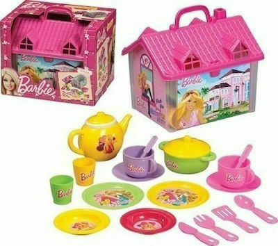 Dede Barbie Tea Set in Barbie Dollhouse for 3+ Years 16pcs