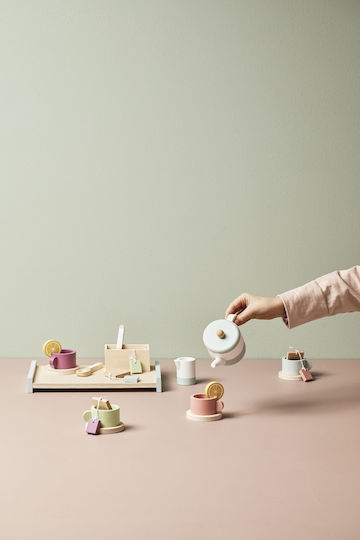 Kids Concept Дървен Чаен Комплект Bistrot от Дърво за 3+ Години