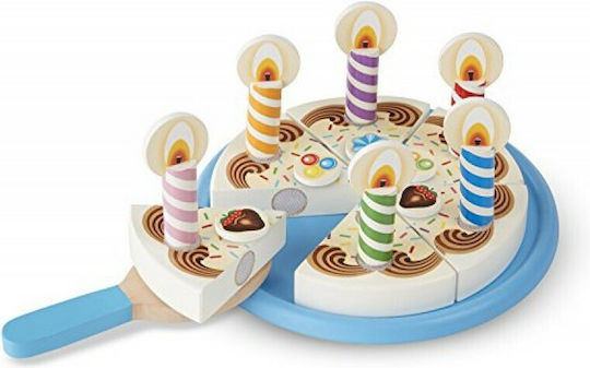 Melissa & Doug Τούρτα Γενεθλίων από Ξύλο για 3+ Ετών 34τμχ