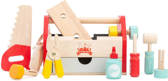 Le Toy Van Βαλιτσάκι Εργαλείων και Εργαλειοθήκη από Ξύλο για 3+ Ετών 11τμχ