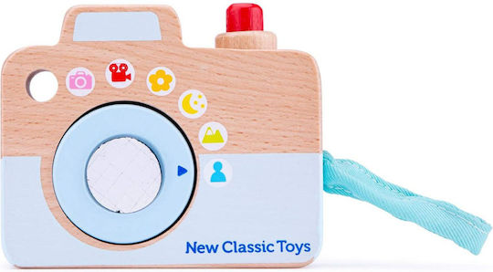 New Classic Toys Φωτογραφική Μηχανή από Ξύλο για 3+ Ετών 1τμχ