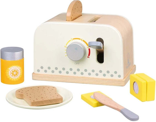New Classic Toys Hölzernes Toaster für Kinder ab 3 Jahren
