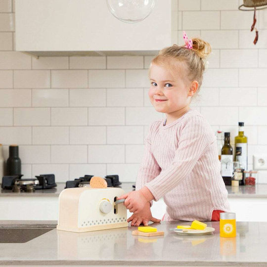 New Classic Toys Hölzernes Toaster für Kinder ab 3 Jahren