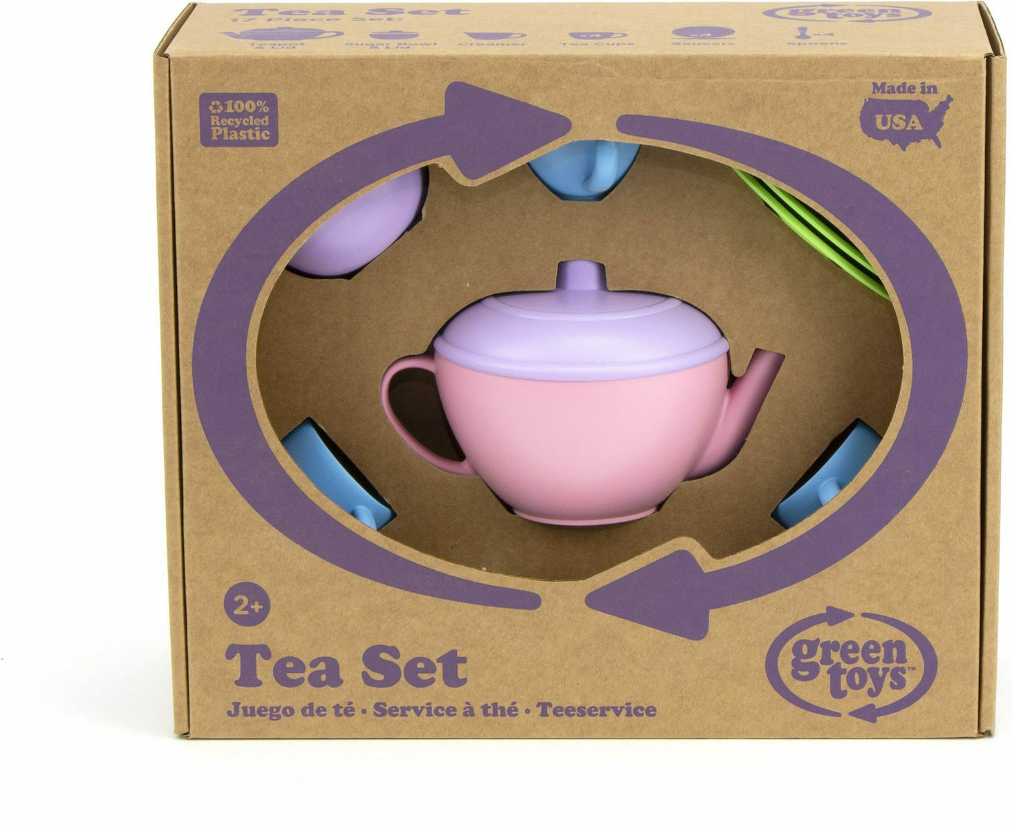 Green Toys: Σετ Τσαγιού TEA01R 62001