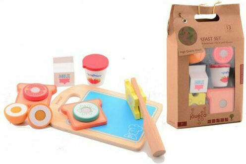 Joueco Breakfast Set από Ξύλο για 3+ Ετών 13τμχ