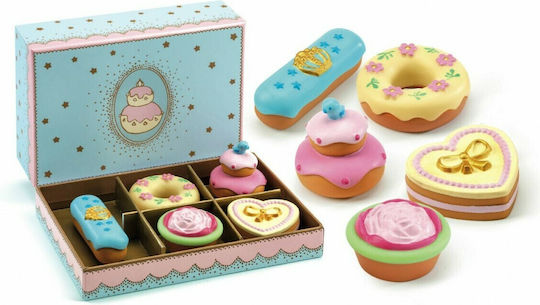 Djeco Set Cakes for Princess για 3+ Ετών 6τμχ