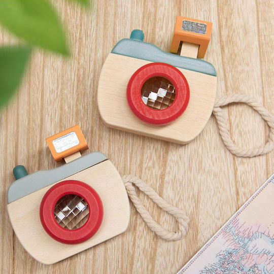 Kiokids Rollenspielzeug Holz Kamera aus Holz