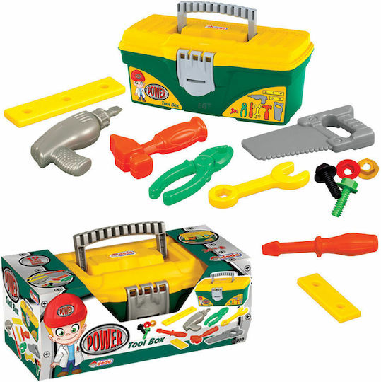 Dede Power Tool Set in Box για 3+ Ετών 12τμχ