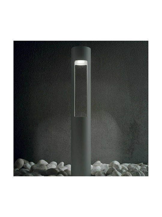 Ideal Lux Acqua Outdoor Floor Lamp Small Post 15W IP44 for G9 Light Bulb Base Brown