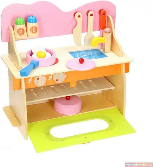Marionette Wooden Toys Children's Household Appliance Wooden Kitchen made of Wood