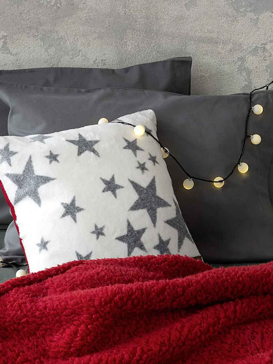 Nima Christmas Decorative Pillow Lunar Square White 45x45cm