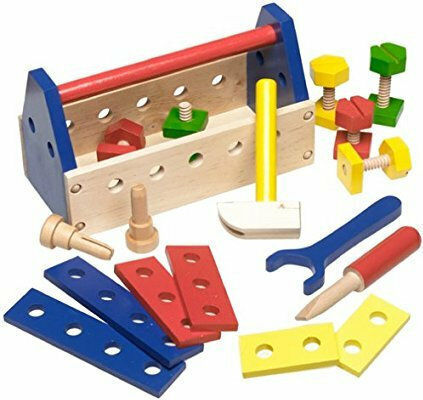Melissa & Doug Παιδικό Εργαλείο από Ξύλο για 3+ Ετών 24τμχ