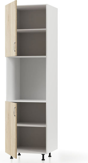 Modest Floor Tall Cupboards Σονόμα L60xW57xH214cm