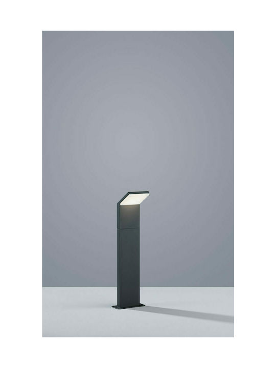 Trio Lighting Pearl Small Post Outdoor Floor Lamp 9W with Warm White Light IP54 Black
