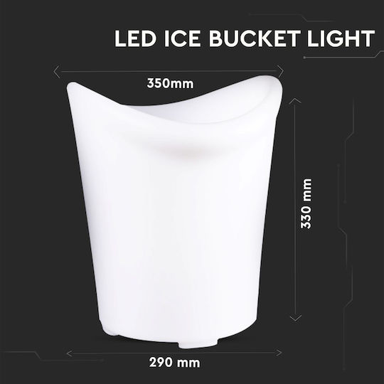 V-TAC Διακοσμητικό Φωτιστικό LED RGB Φαναράκι 29εκ.