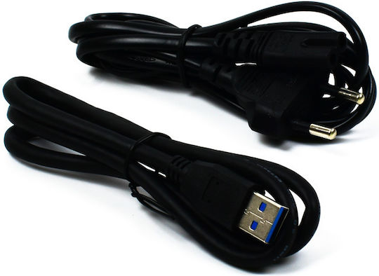 Andowl QY-S300 Θήκη για Σκληρό Δίσκο 2.5" / 3.5" SATA III με σύνδεση USB 3.0 Q-YS300