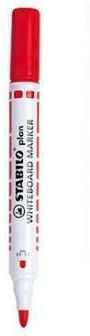 Stabilo Plan Whiteboard Marker 3.5mm Red