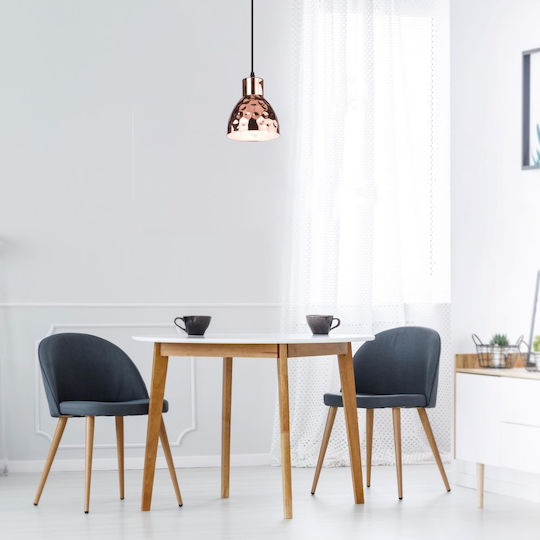 V-TAC Pendant Light Rose Gold with Socket E27 15cm