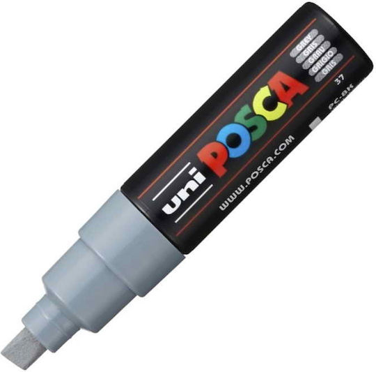 Posca PC-8K Permanent Marker 8mm Gray