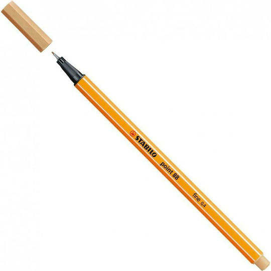 Stabilo Point 88 Design Marker 0.4mm Light Ochre