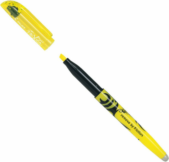 Pilot Frixion Light Μαρκαδόρος Υπογράμμισης Yellow 4mm