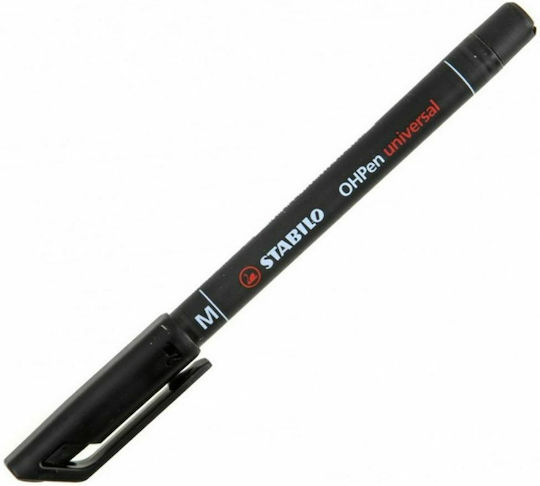 Stabilo ΟΗPen Universal M Marker pentru Folii 1mm NEGRU