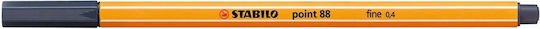 Stabilo Point 88 Design Marker 0.4mm Gray
