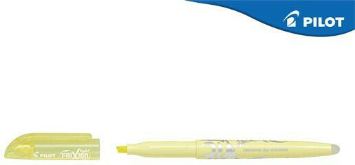 Pilot Frixion Light Soft Textmarker 3.3mm Pastel Yellow 12Stück