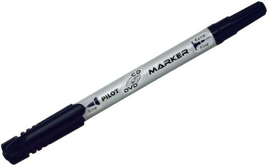 Pilot Marker Pen Μαρκαδόρος για CD/DVD Μαύρο 2mm