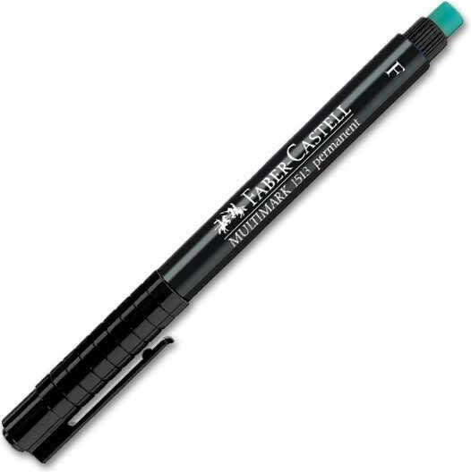 Faber-Castell Multimark 1513 Μαρκαδόρος για CD/DVD Μαύρος 0.6mm