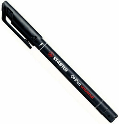 Stabilo ΟΗPen Universal Fine Transparency Marker 0.7mm Black F