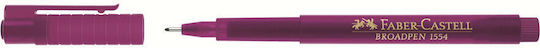Faber-Castell Broadpen 1554 Design Marker 0.8mm Red