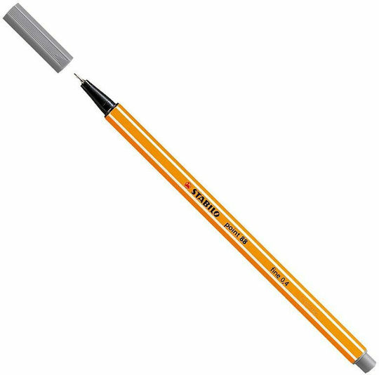 Stabilo Point 88 Маркер за Рисуване 0.4мм Dark Grey
