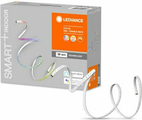 Ledvance Inteligent Bandă LED Wi-Fi 220V RGBWW - Roșu, verde, albastru, alb cald, alb rece Lumină 2m