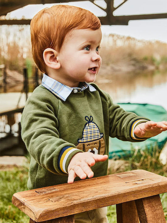 Kids' Shirt Long Sleeve Green