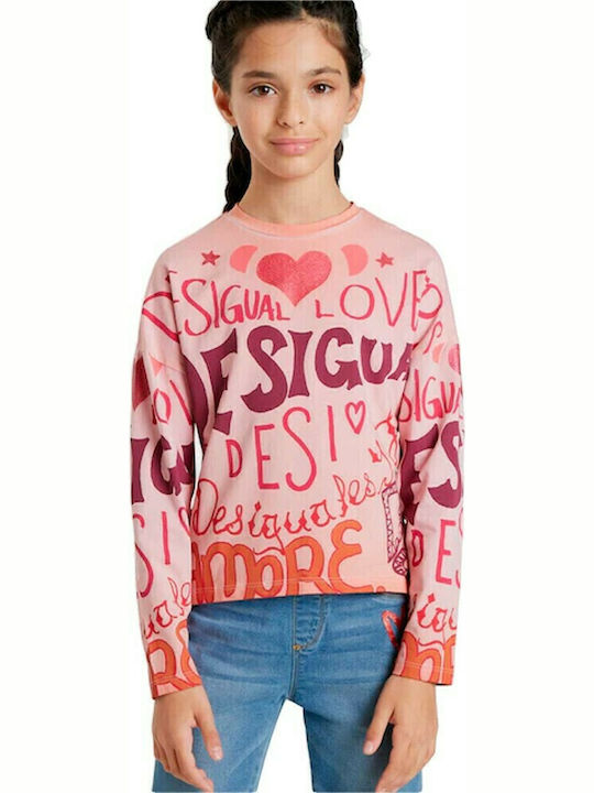 Kids' Shirt Long Sleeve Pink